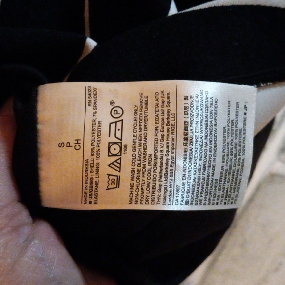 NWOT: BANNANA REPUBLIC; WOMENS STRIPED TUNIC TANK TOP. - Picture 4 of 6